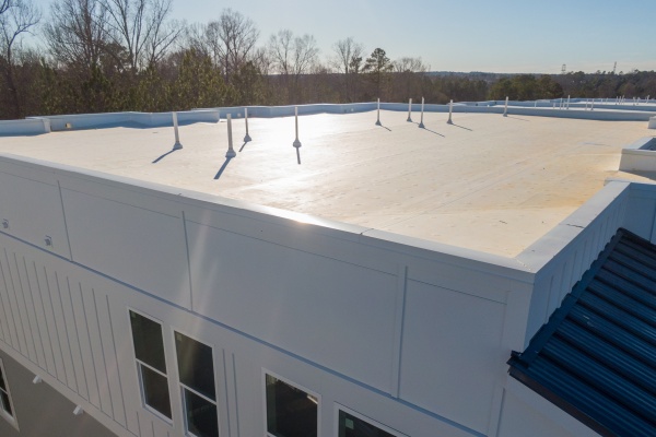 flat roof apartments - bbroofing.com